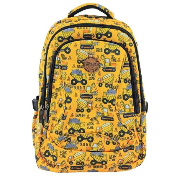 Kids shop construction backpack