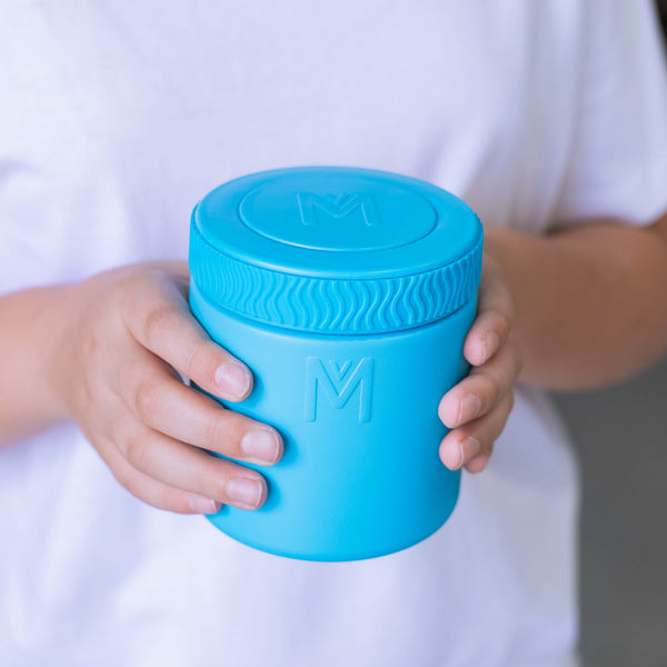 Montii Food Jar that keeps food hot - Montii Insulated Food Jar - 400ml - Coastal - Montii Insulated Food Jar NZ