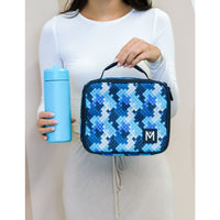 Montii Medium Insulated Lunch Bag - Block Land - Montii Kids Lunch Bags NZ