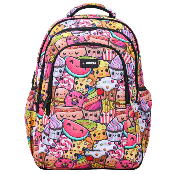 Alimasy Large Kids Backpack - Cute Treats - Alimasy School Bags NZ