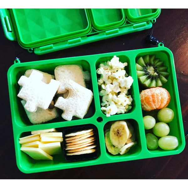 Go Green Large Lunchbox - Green - Go Green Lunchbox NZ