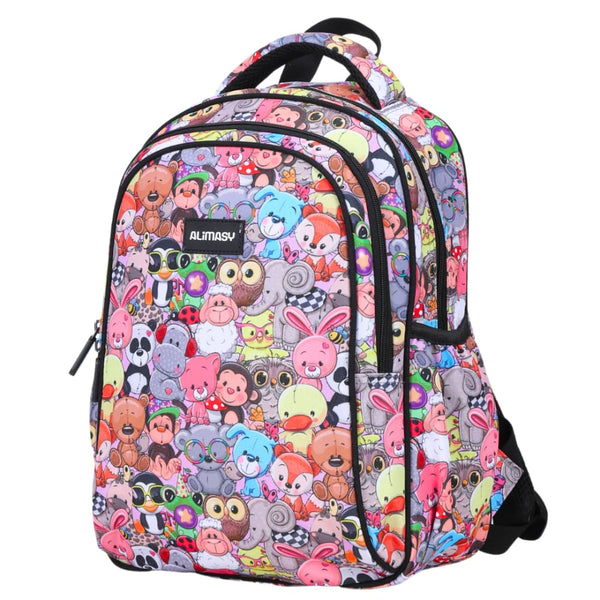 Alimasy Kids Backpack for Kindy - Cute Animals - Alimasy Backpacks NZ