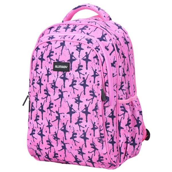 Alimasy Midsize Kids Backpack - Ballet Dance design - Alimasy Backpacks NZ