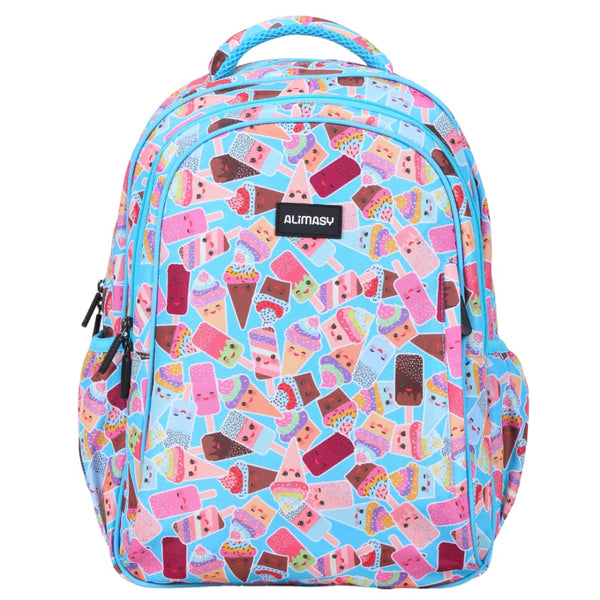 Alimasy Midsize Kids School Bag - Ice Cream - Alimasy School Bags NZ