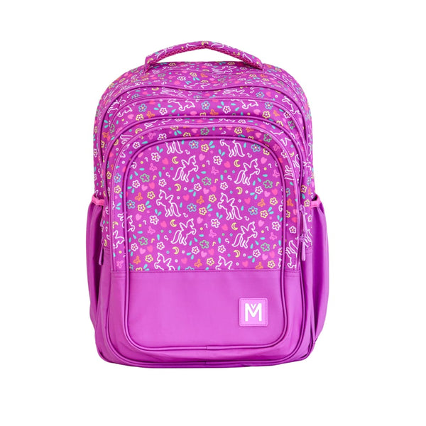 Montii Large Backpack - Unicorn Pink - Montii Large Kids Backpack NZ