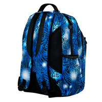 Swish Large Kids Backpack - Blue Animal Print - Swish Backpacks NZ