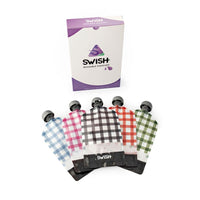 Swish Eco Friendly Food Pouches - Mixed Checked Range - Swish Reusable Pouches NZ