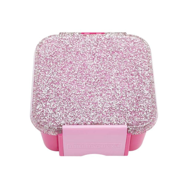 Little Lunch Box Co - Bento Two - Pink Glitter Little Lunchbox Co. snack box