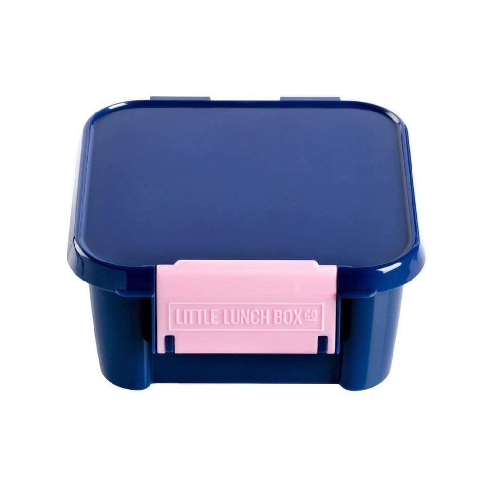 Snack Food Box for Kids, 2 Compartments Plastic Food Storage